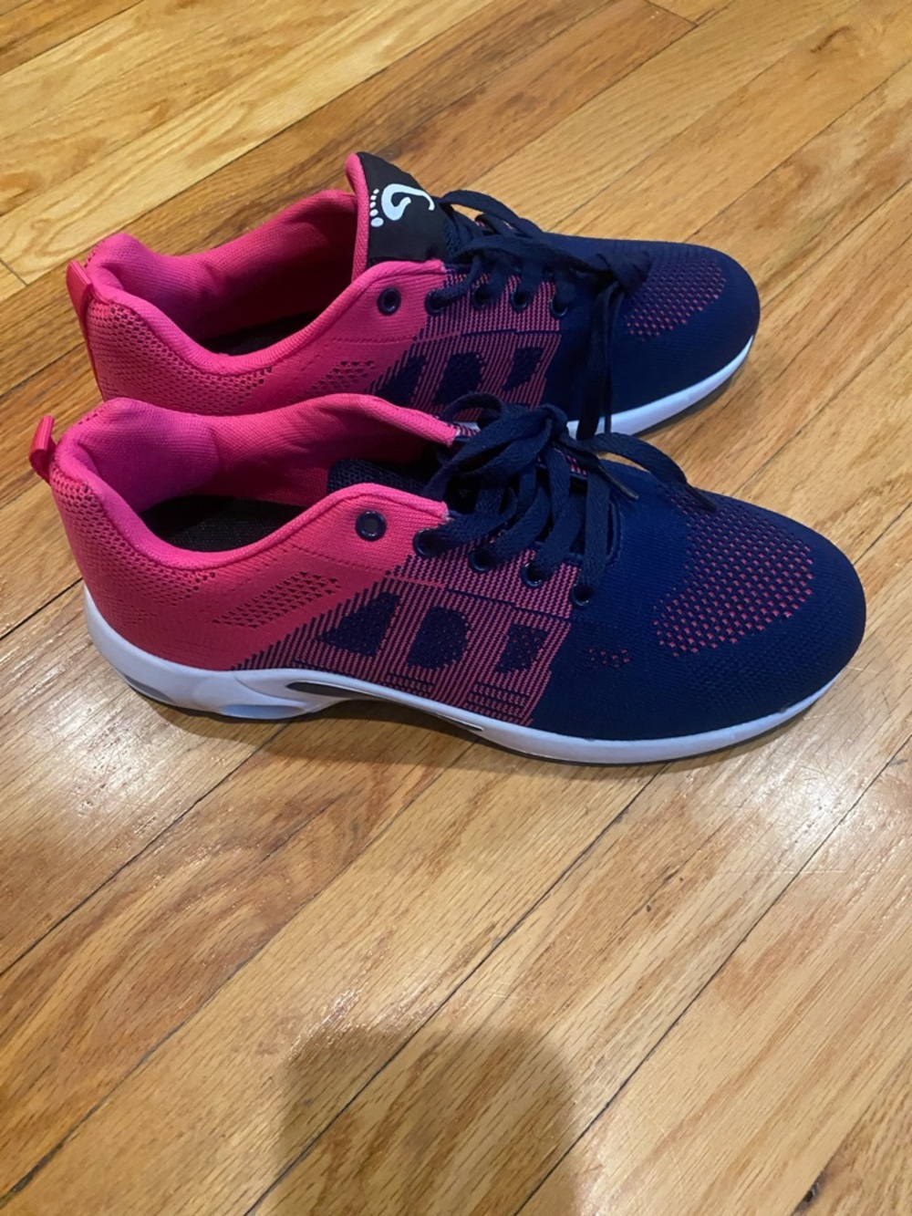 Brand New Womens Navy and Hot Pink Performance Sneakers